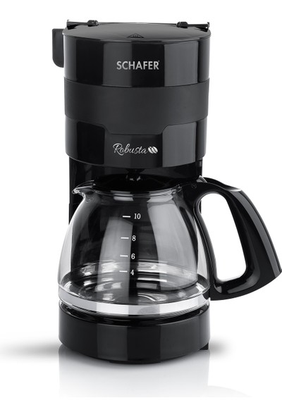 Schafer Robusta Filtre Kahve Makinesi -Siyah