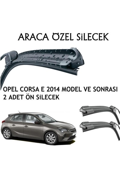 Otobir Opel Corsa E Ön Silecek Takımı Muz Tipi 2014 Model ve Sonrası