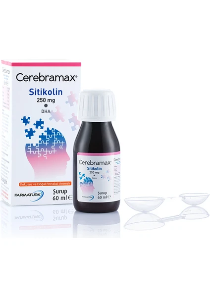 Cerebramax Şurup 250 Mg Sitikolin & Dha