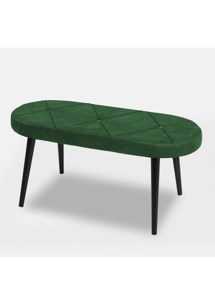 Bench Jerika Kumaş Siyah Ayak