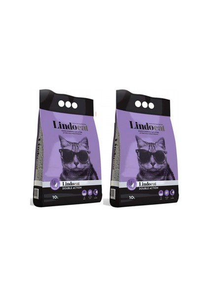 Cat Lavantalı ve Argan Yağlı Ince Taneli 10 Lt x 2 Adet