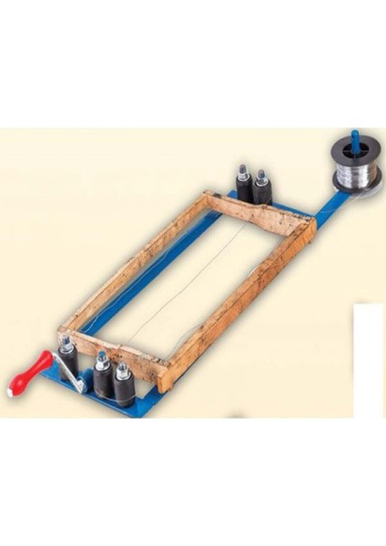 Avrasya Arıcılık Çerçeveye Tel Germe Mengenesi (Makaralı)