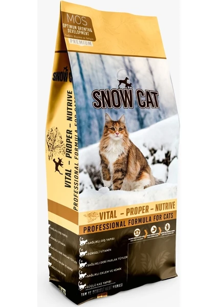 Snow Cat Tavuklu Kedi Maması 15 kg