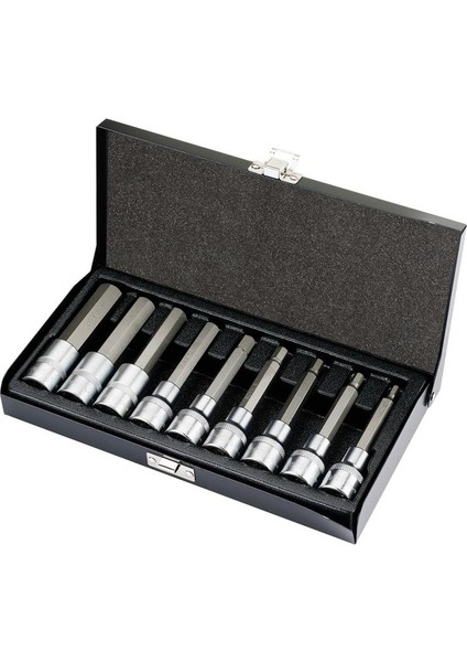 1/2'' Lokmalı Allen Set Uzun-6 Köşe 9 Parça