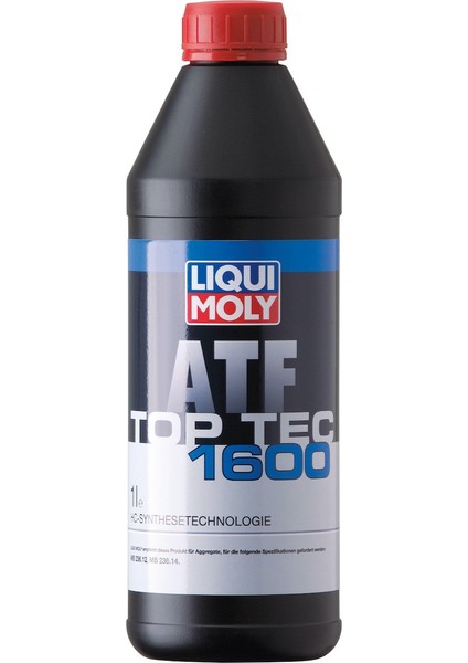 Liqui Moly Top Tec Atf 1600 Otomatik Şanzıman Yağı 1 Lt