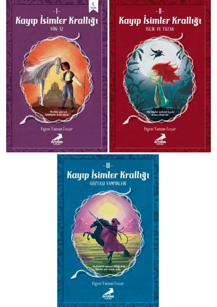 Kayıp Isimler Krallığı 3 Kitap Set - Figen Yaman Coşar
