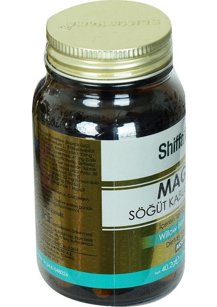Shiffa Home Magem Söğüt Kabuğu Ekstresi 670 Mg X 60 Kapsül
