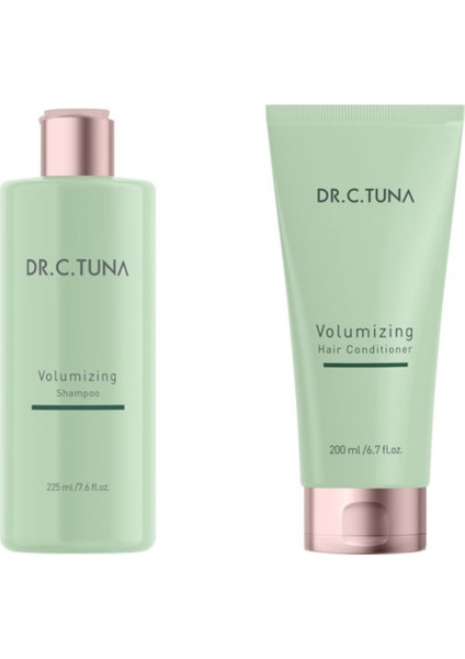 Dr. C. Tuna Volumızıng Hacim Veren Şampuan ve Saç Kremi