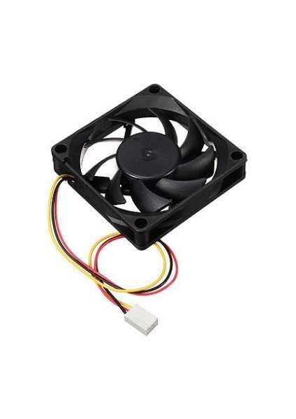 Asian Tech Store 7 cm Fan 12 Volt 3 Pin 25 mm