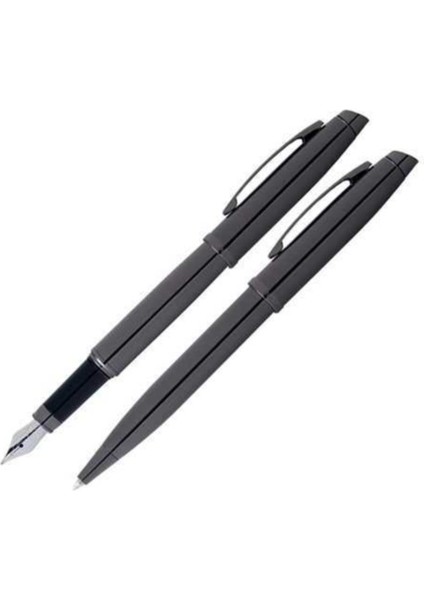 Scrıkss 39 Tıtanıum Dolmakalem+Tukenmez Set