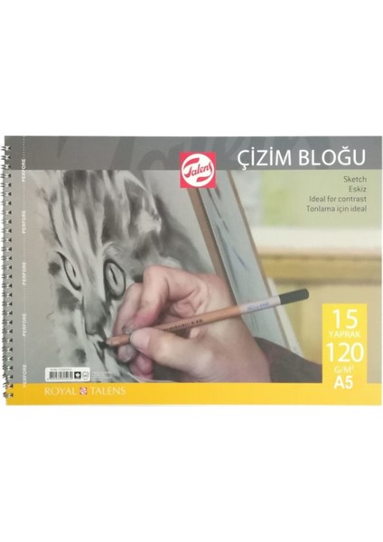 Cızım Bl. Talens A5 40YP.120GR. (T120A54000)