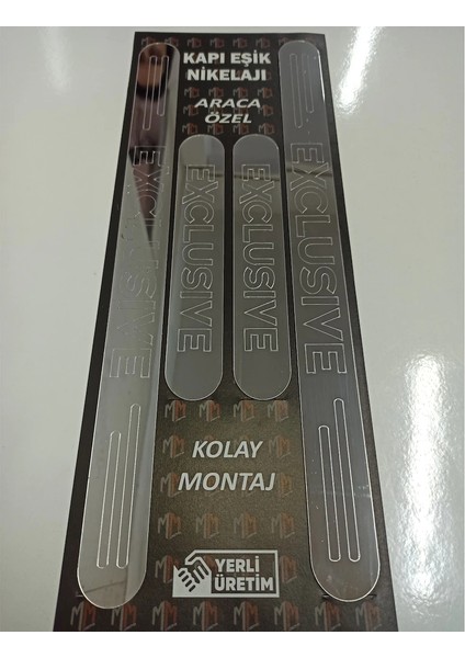 Ford Ranger Exclusive Yazılı Pleksi Kapı Eşiği