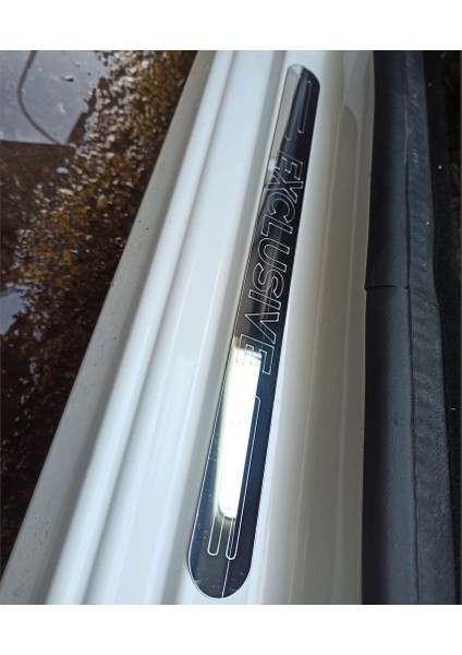 Nissan Pickup Exclusive Yazılı Pleksi Kapı Eşiği modelleri