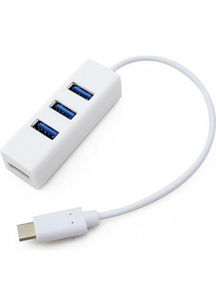 2113 Usb 3.1 Type C Çoklayıcı 4 Port Usb 3.0 Hub Çoğaltıcı Çoklama