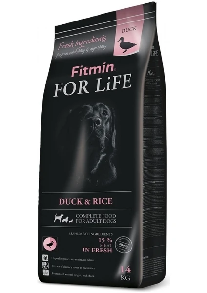 For Life %15 Taze Ördek Etli Yetişkin Köpek Maması 2,5 kg