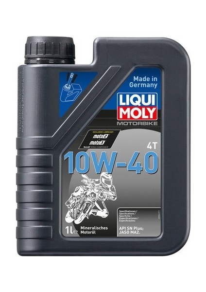 Liqui Moly 10W-40 4t Street Basic 1 Lt