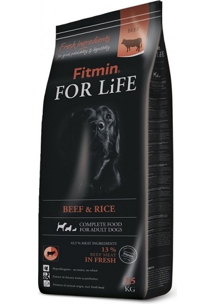 For Life %13 Taze Biftek Etli Yetişkin Köpek Maması 2,5 kg