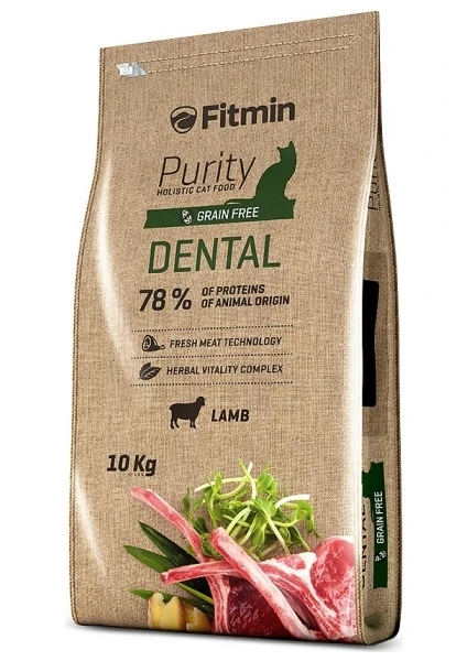 Purity Dental Taze Kuzu Etli Yetişkin Kedi Maması 10 kg