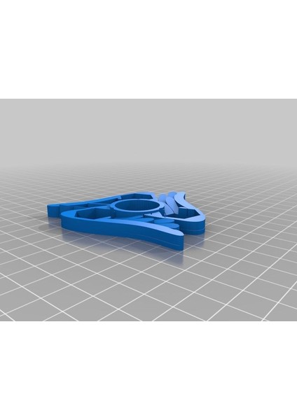 Winged Fidget Spinner Plastik Aparat