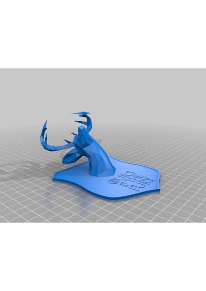 Ev Baratheon Sigil Kalkan Plastik Aparat