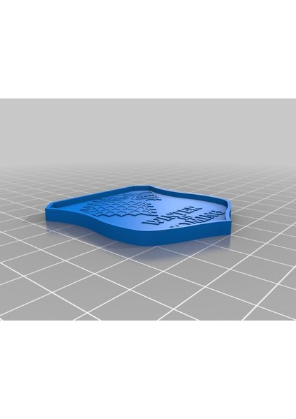 Thrones Oyunu - Stark Sigil Anahtarlık Plastik Aparat