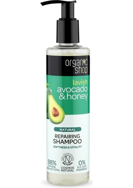 Avokado & Bal Şampuan 280 ml Şampuan