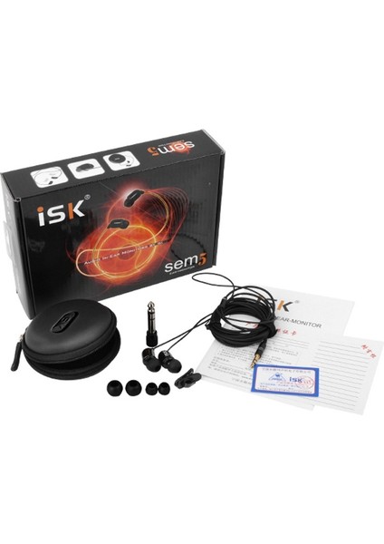 Sem5 3.5mm Hıfı Stereo Kulak Monitör Kulaklık (Yurt Dışından)