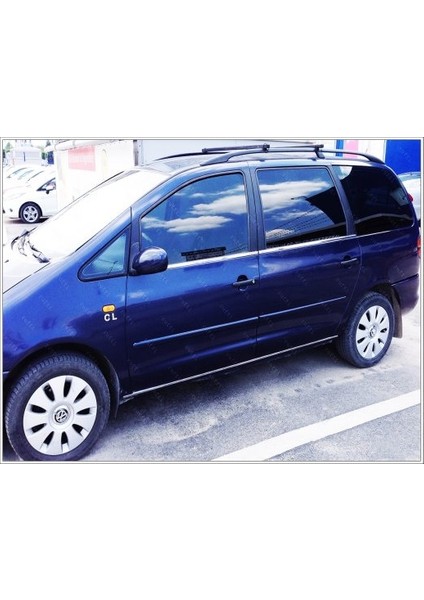 Seat Alhambra Krom Cam Çıtası 4 Parça 1996-2010 Paslanmaz Çelik