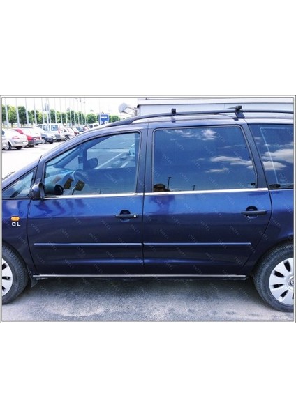 Seat Alhambra Krom Cam Çıtası 4 Parça 1996-2010 Paslanmaz Çelik