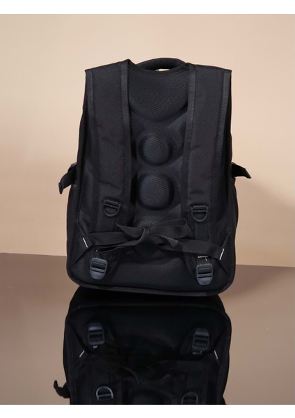1058 Anatomik Yarasa Sırt Okul Çantası NKT01058 Siyah Beyaz Tek Ebat indirimleri