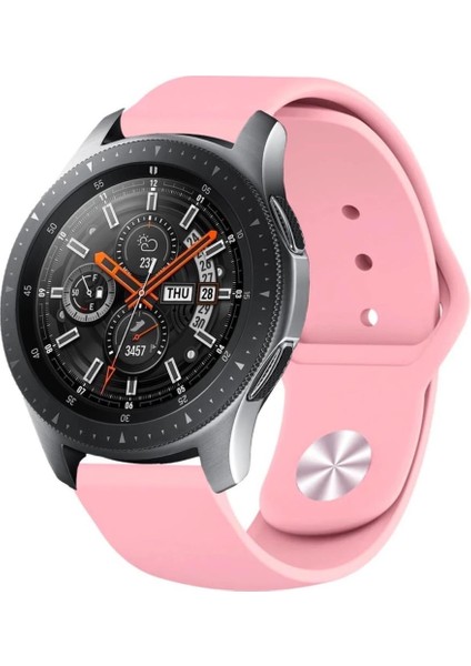 Amazfit Pace 1 / 2 Kordon Silikon Spor Kordon Pembe