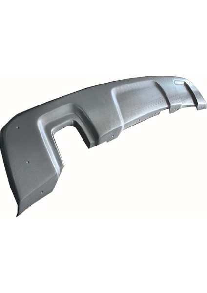 Dacia Duster 1 Arka Tampon Ek Difüzör Gri 2009 - 2017 Plastik