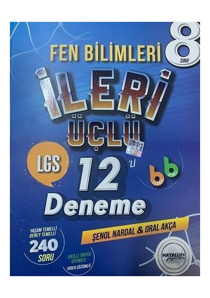 8. Sınıf Fen Bilimleri Ileri Üçlü 12 Li Deneme
