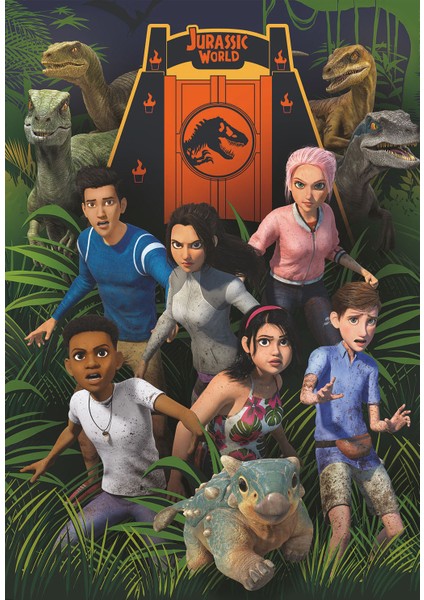 104 Parça Puzzle Jurassic World