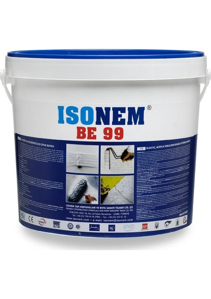 Isonem BE99 Elastik Dış Cephe Boyası 10 kg