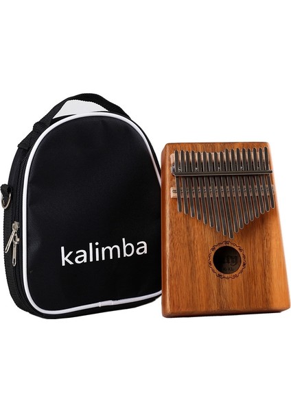 Ahşap Kalimba - Kahverengi (Yurt Dışından)