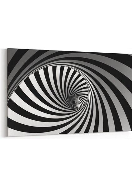 10266Y Abstract Girdap Görsel Yatay Kanvas Tablo