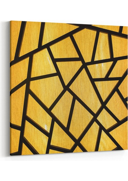 10315K Abstract Görsel Kare Kanvas Tablo