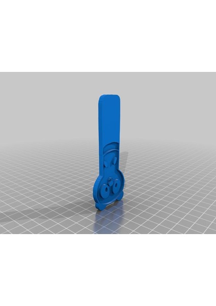 Panda Çıkartması Plastik Aparat