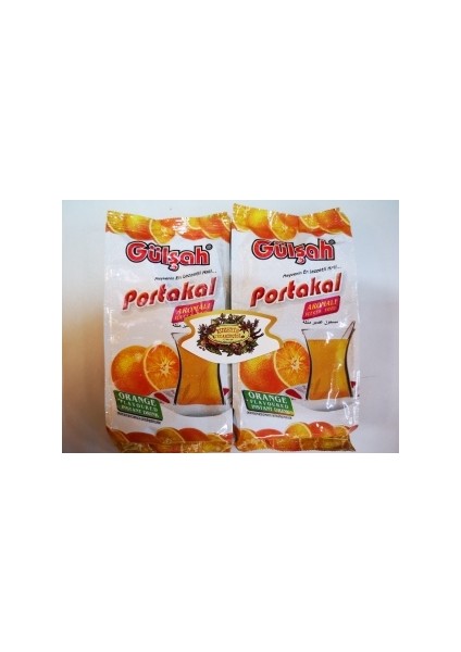 Portakal Aromalı İçecek Tozu 300 gr x 2