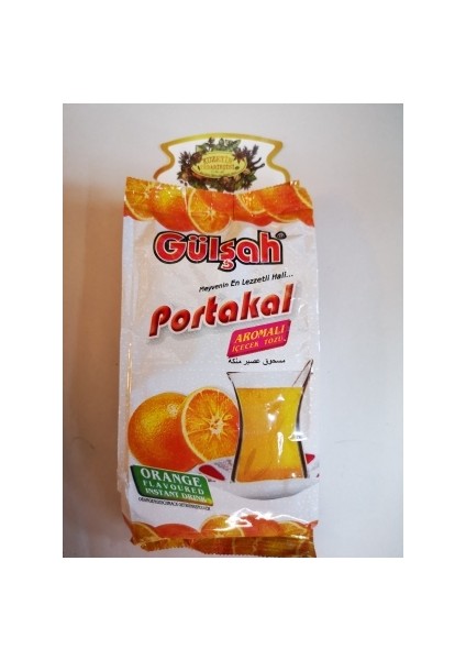 Portakal Aromalı İçecek Tozu 300 gr x 2