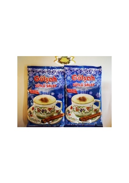 Sütlü Sahlep Aromalı İçecek Tozu 250 gr x 2
