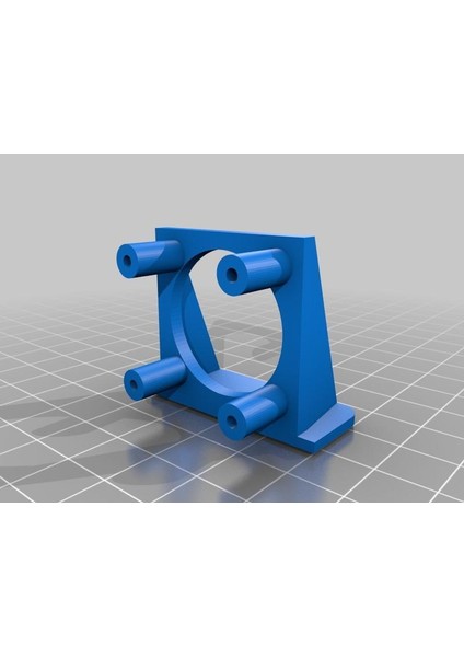 Diatone Beyaz Koyun Bgc Ön Yüz Gimbal ve Fpv Cam Monte Plastik Aparat