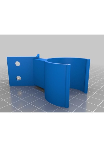 Köşe Montaj Direği Braketi Plastik Aparat