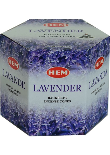 Hem Tütsü Lavanta Kokulu 40 Konik Tütsü - Precious Lavander