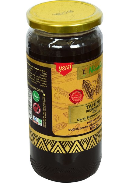 Soğuk Press Tahinli Keçiboynuzu Özü Harnup Özü 640 gr