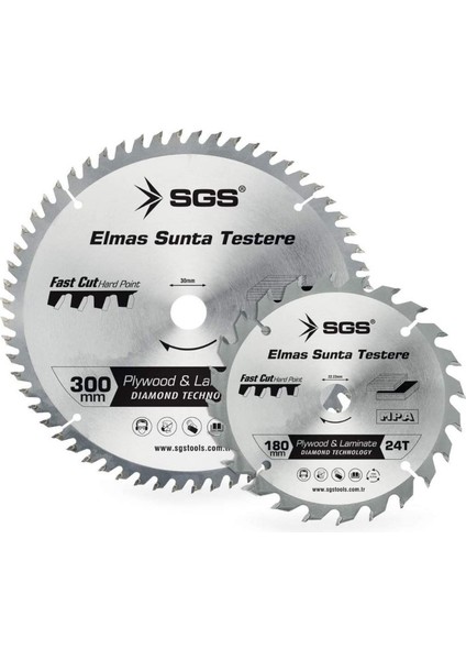 Elmas Sunta Testere 185MM x 40T x 30MM SGS3008