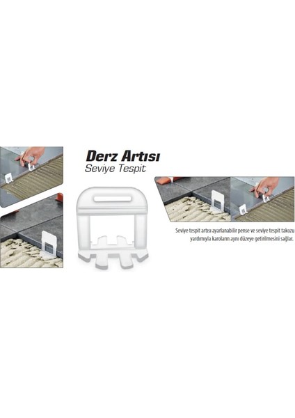 Seviye Derz Artısı 2 mm PK(100) SGS6174 fiyatları