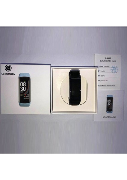 Smart C6T 0.96 Renkli Ekran Termometre Özellikli Hr Akıllı Saat - Kırmızı (Yurt Dışından)