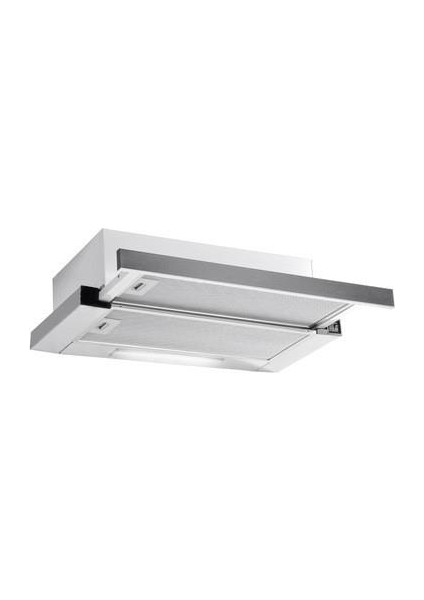 F6 Ecr Çift Filtre Panel Sürgülü Aspiratör Inox